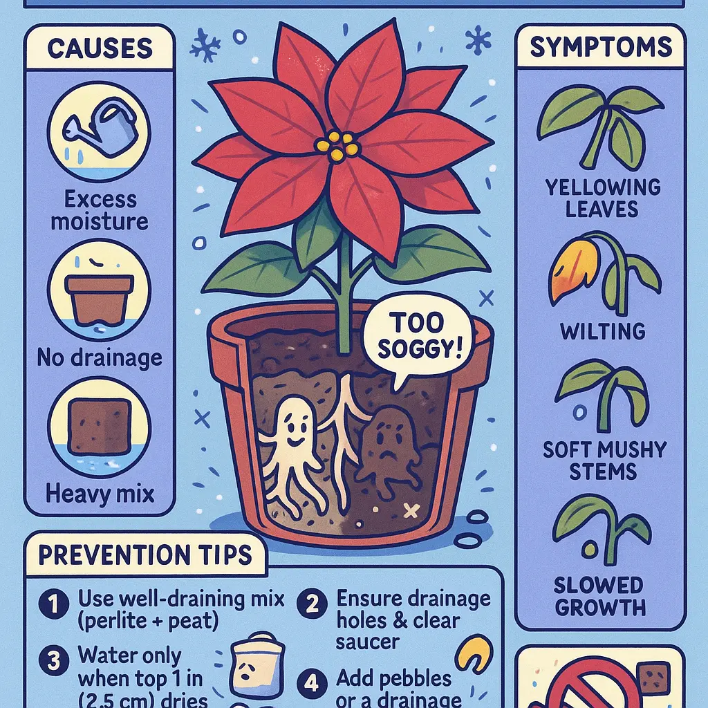 poinsetta pot - Supplies