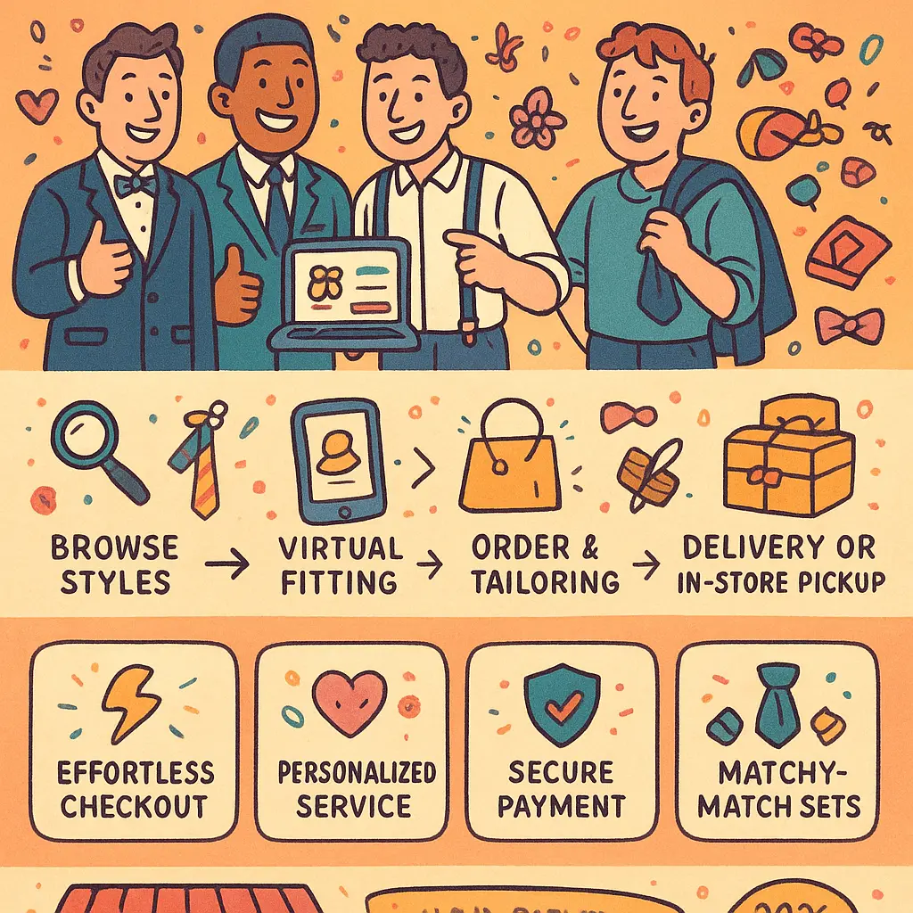 brides etc richfield - Groomsmen