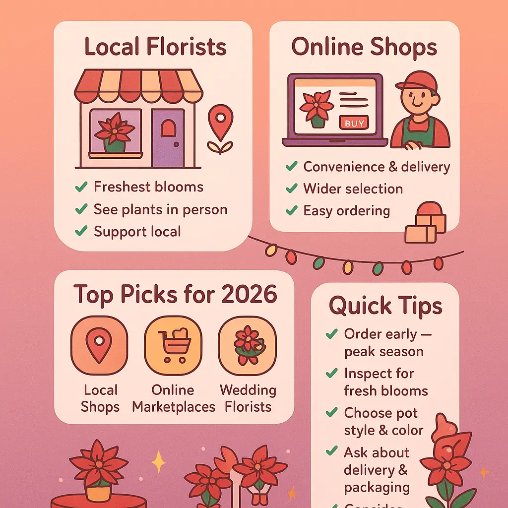 poinsetta pot - Holiday