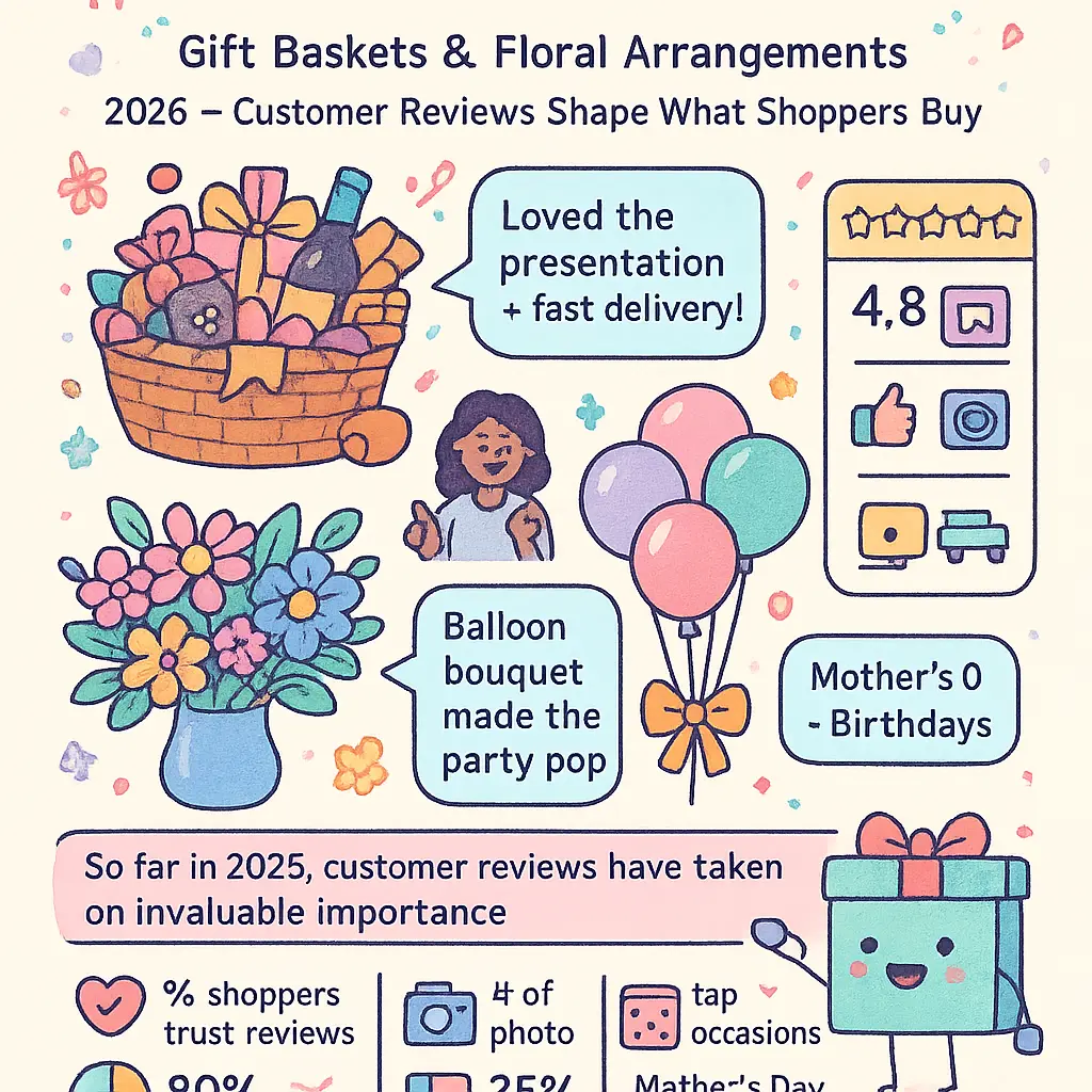 gift basket and floral - Holiday