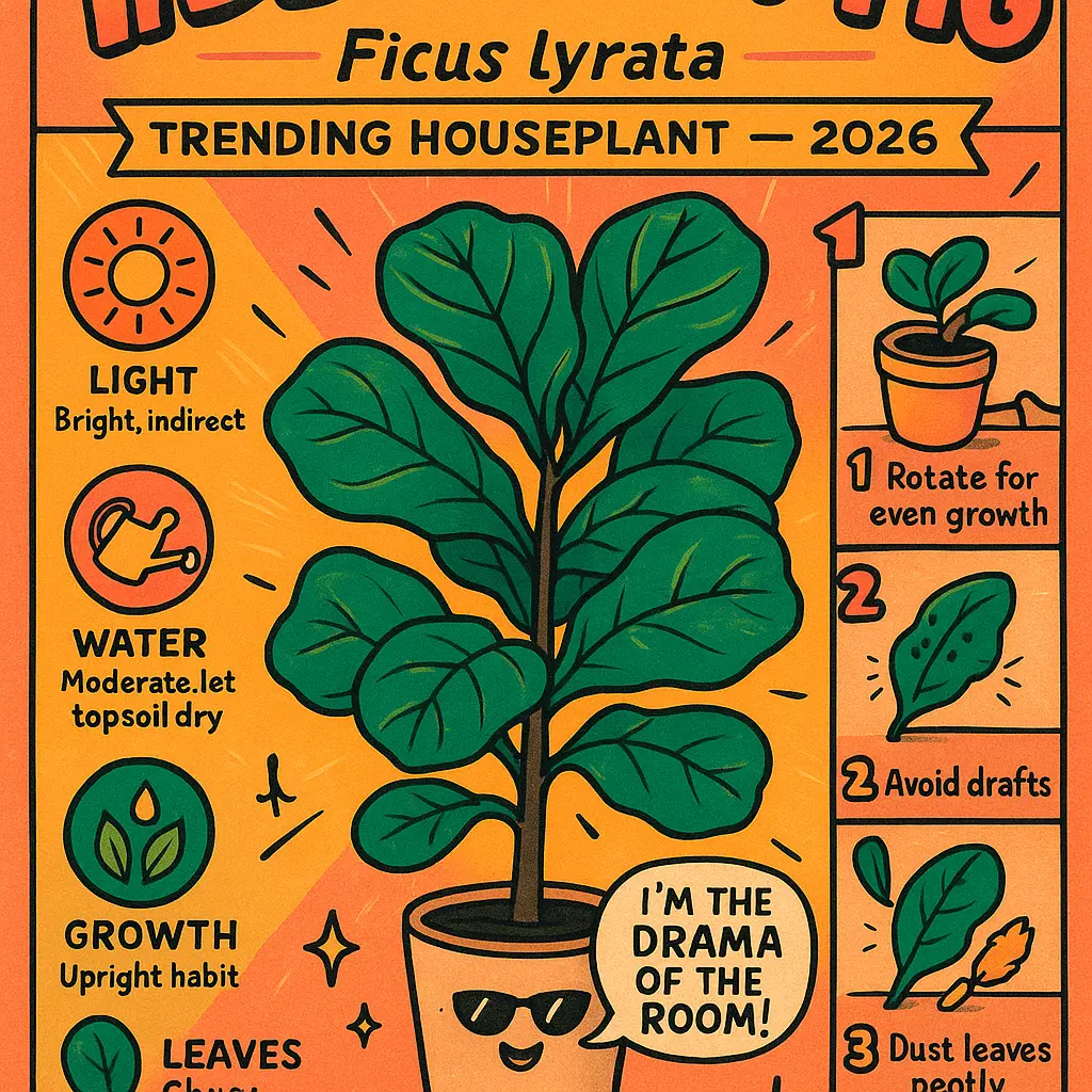 potted fiddle leaf fig tree - lyrata