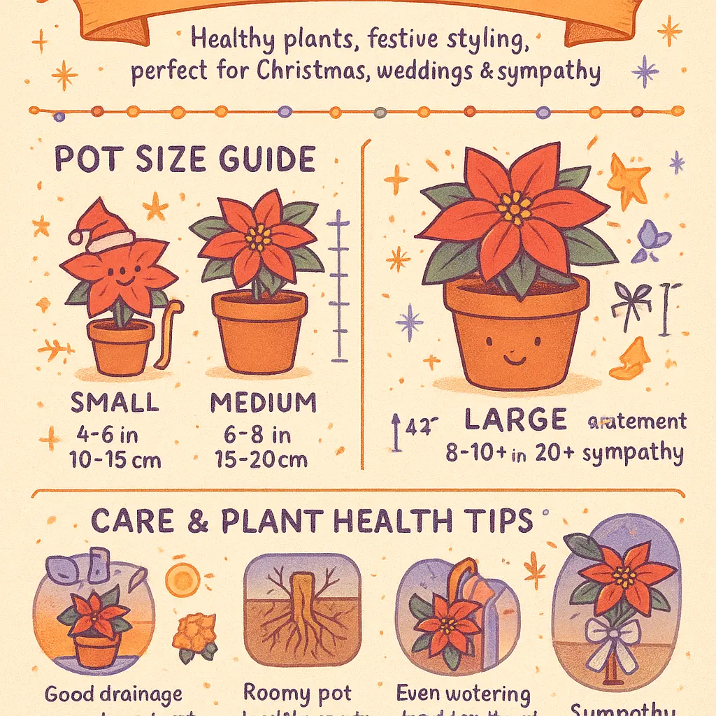 poinsetta pot - Christmas