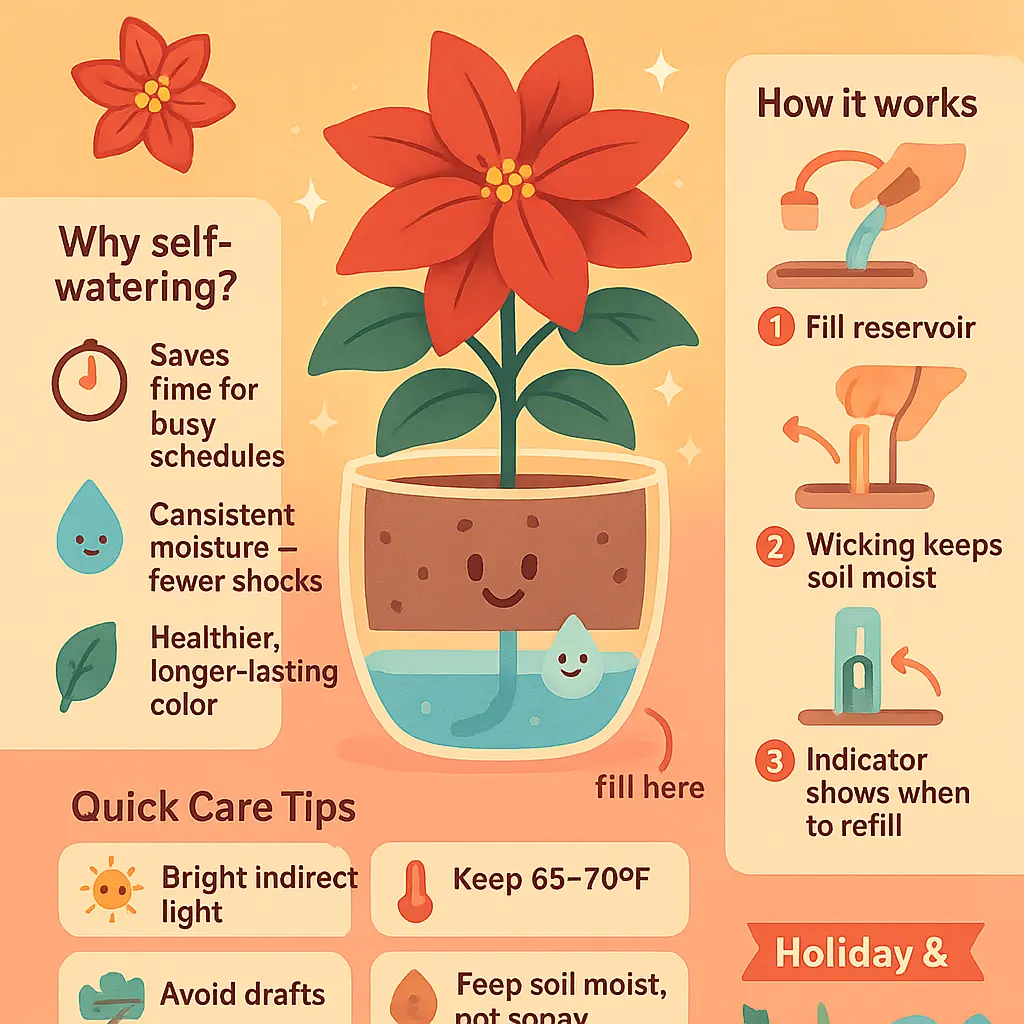 poinsetta pot - Plant