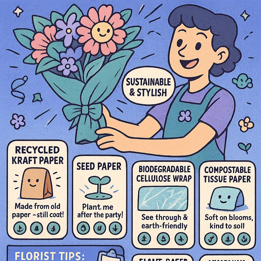 flower wrap - Supplies