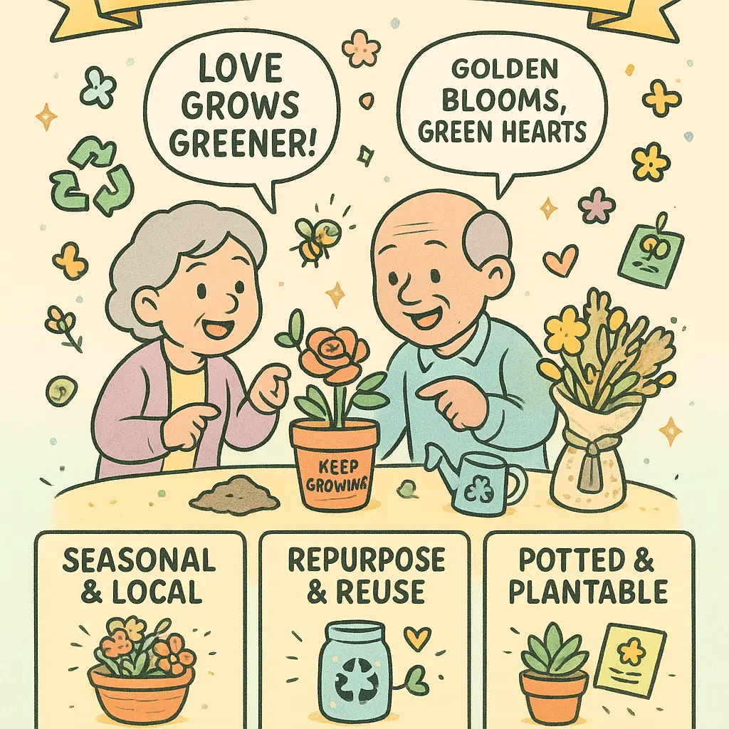 50th anniversary floral centerpieces - Arrangements