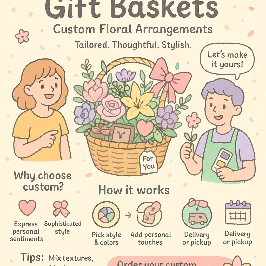 lily's florist - Basket
